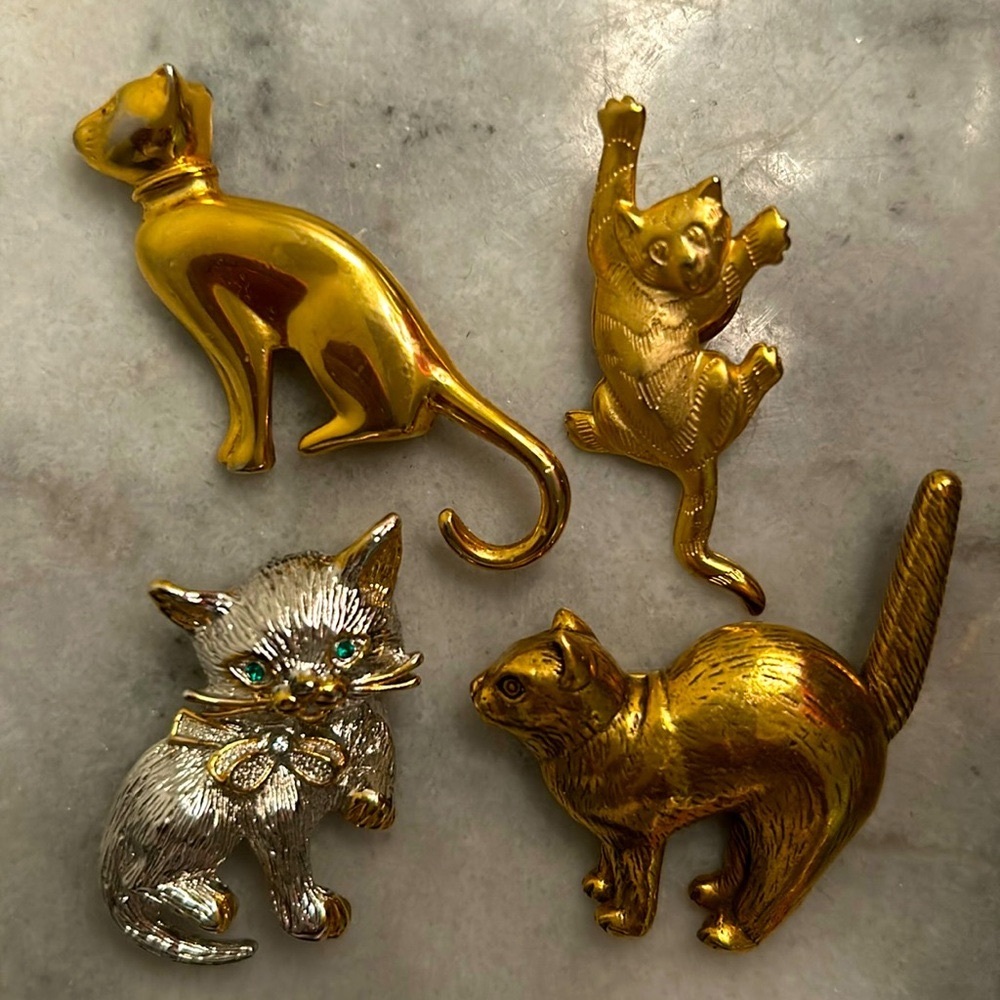 Cat Brooch Bundle